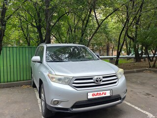 2013 Toyota Highlander II (XU40) Рестайлинг, серый, 1850000 рублей, вид 1