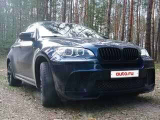 2013 BMW X6 30d I (E71) Рестайлинг, синий, 2380000 рублей, вид 4