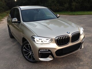 2019 BMW X3 M40d III (G01), золотистый, 4700000 рублей, вид 2