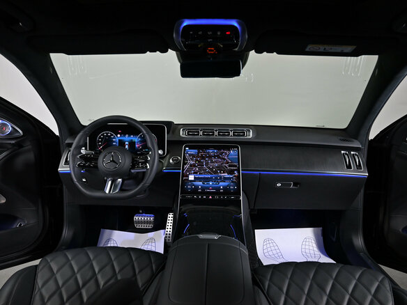 2022 Mercedes-Benz S-Класс 580 Long 4MATIC VII (W223), чёрный, 24000000 рублей - вид 8