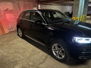 2018 Audi Q5 II (FY), чёрный, 3300000 рублей, вид 1