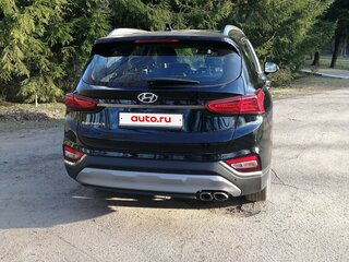 2019 Hyundai Santa Fe IV, чёрный, 2547144 рублей, вид 3