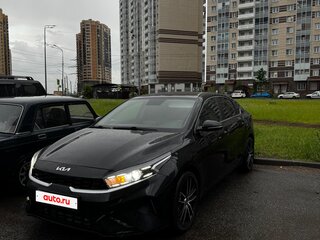 2021 Kia Cerato IV Рестайлинг, чёрный, 1250000 рублей, вид 2