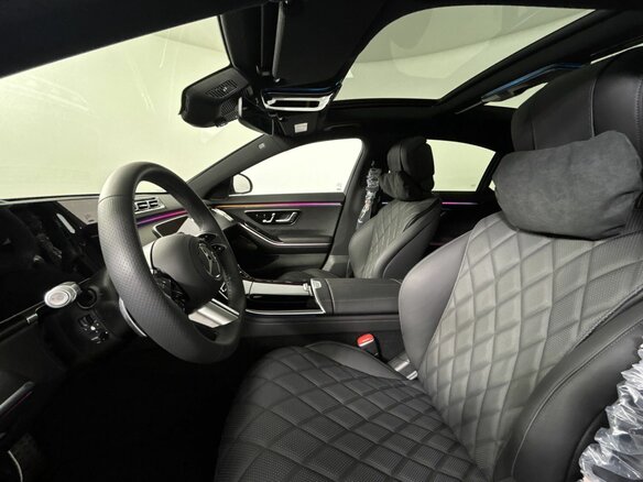 2026 Mercedes-Benz S-Класс 450 d 4MATIC VII (W223) Рестайлинг, чёрный - вид 13