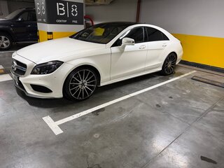 2017 Mercedes-Benz CLS 250 BlueTEC II (C218) Рестайлинг, белый, 2700000 рублей, вид 5