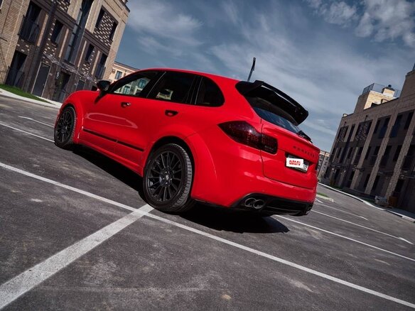 2011 Porsche Cayenne Turbo II (958), чёрный, 2300000 рублей - вид 6