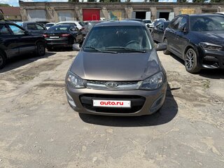 2015 Lada (ВАЗ) Kalina II, коричневый, 400000 рублей, вид 2