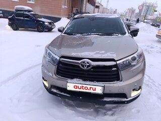 2014 Toyota Highlander III (XU50), бежевый, 2600000 рублей, вид 1
