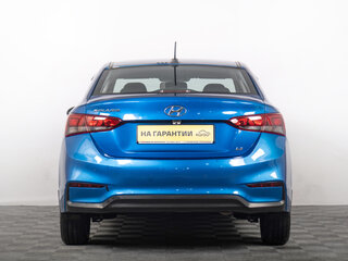 2019 Hyundai Solaris II, синий, 1359000 рублей, вид 4