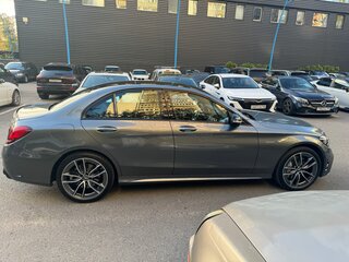 2018 Mercedes-Benz C-Класс AMG 43 AMG IV (W205) Рестайлинг, серый, 5000000 рублей, вид 4