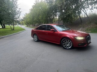 2012 Audi A4 IV (B8) Рестайлинг, красный, 1600000 рублей, вид 2