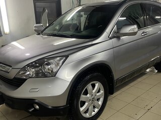 2008 Honda CR-V III, серебристый, 1300000 рублей, вид 3