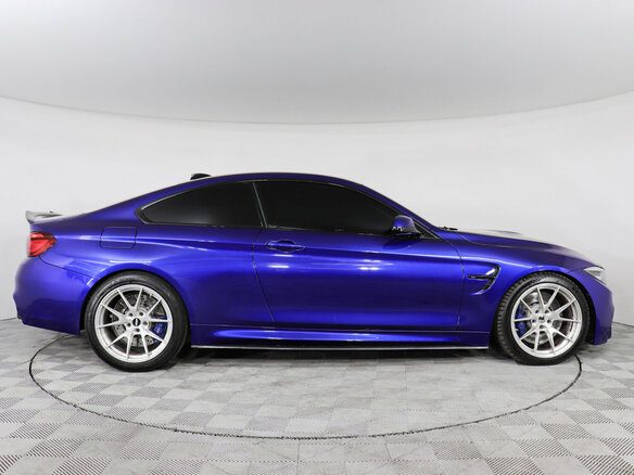 2020 BMW M4 Competition Package F82/F83 Рестайлинг, синий, 5500000 рублей - вид 5