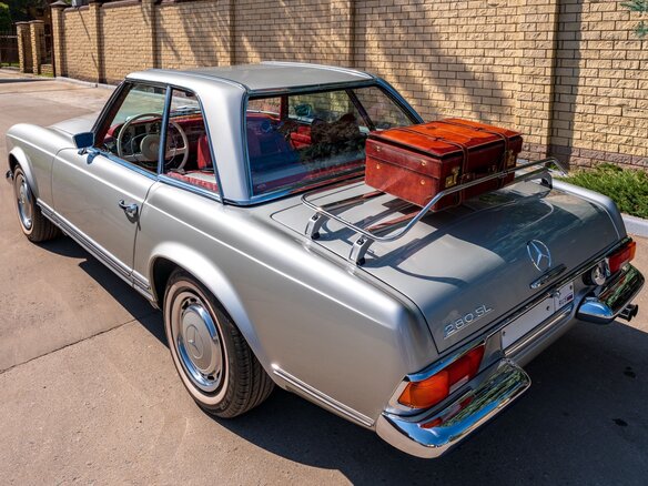 1968 Mercedes-Benz SL-Класс 280 5-speed II (W113), серый, 15500000 рублей - вид 12