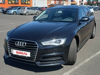2016 Audi A6 IV (C7) Рестайлинг, синий, 1674220 рублей, вид 4