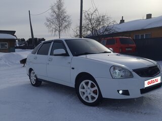 2014 Lada (ВАЗ) Priora I Рестайлинг, белый, 600000 рублей, вид 3