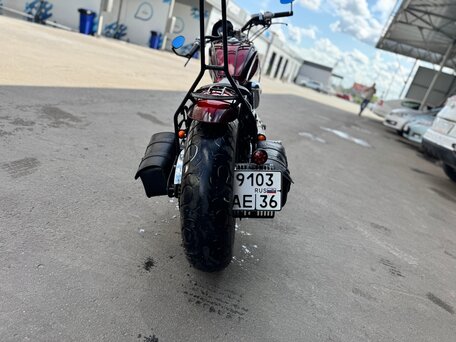 1993 Honda Steed 400, красный, 325000 рублей, вид 4