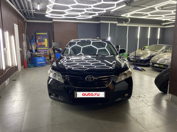 2006 Toyota Camry VI (XV40), чёрный, 1150000 рублей - вид 2