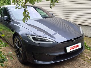 2021 Tesla Model S Long Range I Рестайлинг 2, серый, 3750000 рублей, вид 2