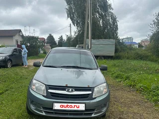 2012 Lada (ВАЗ) Granta I, серебристый, 170000 рублей, вид 2
