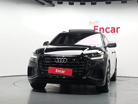 2023 Audi Q8 50 TDI I (4M), чёрный, 11300000 рублей, вид 3