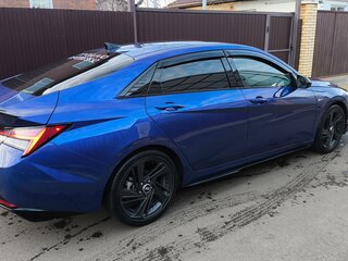 2021 Hyundai Elantra N Line VII (CN7), синий, 2100000 рублей, вид 4