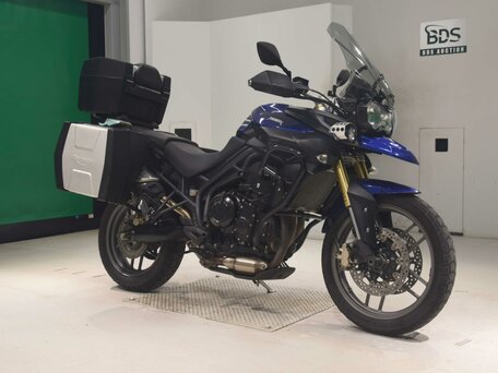 2013 Triumph Tiger 800, синий, 599000 рублей, вид 3