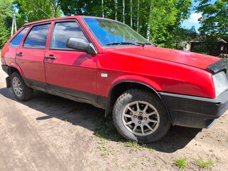 1997 Lada (ВАЗ) 2109, красный, 110000 рублей, вид 1