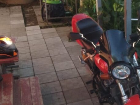 2001 Honda CB 400 Super Four, красный, 308000 рублей, вид 4