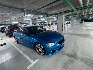 2018 BMW 4 серии 420d F32/F33/F36 Рестайлинг, голубой, 3700000 рублей, вид 3