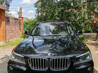 2014 BMW X3 30d xDrive II (F25), чёрный, 2200000 рублей, вид 1