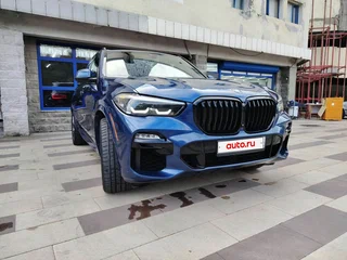2020 BMW X5 40i IV (G05/G18), синий, 4800000 рублей, вид 4