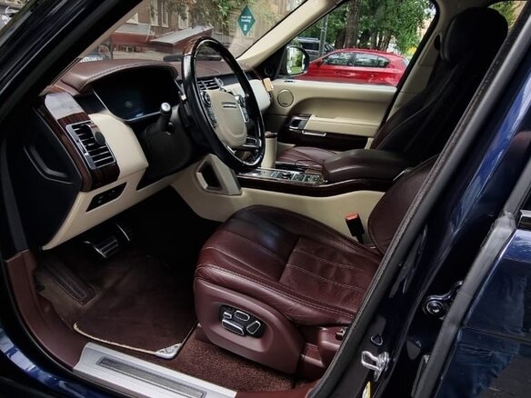 2013 Land Rover Range Rover IV, синий, 3000000 рублей - вид 7