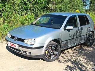 2002 Volkswagen Golf IV, серебристый, 360000 рублей, вид 1