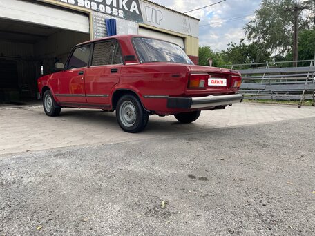 1995 Lada (ВАЗ) 2105, красный, 150000 рублей, вид 2