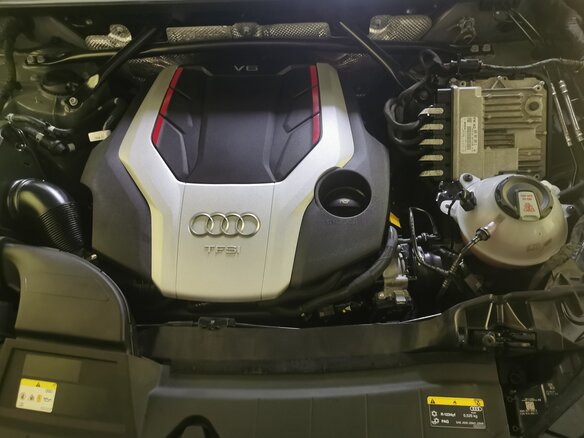 2021 Audi SQ5 II (FY) Рестайлинг, серый - вид 9