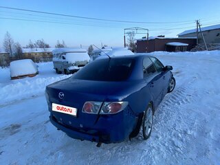 2006 Mazda 6 I (GG) Рестайлинг, синий, 140000 рублей, вид 5
