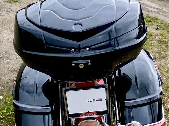 2005 Yamaha XVS1100, красный, 600000 рублей - вид 8
