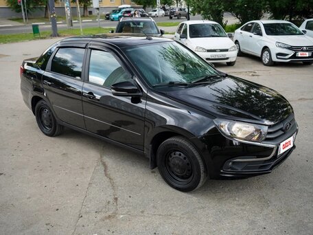 2023 Lada (ВАЗ) Granta I Рестайлинг, чёрный, 830000 рублей, вид 2