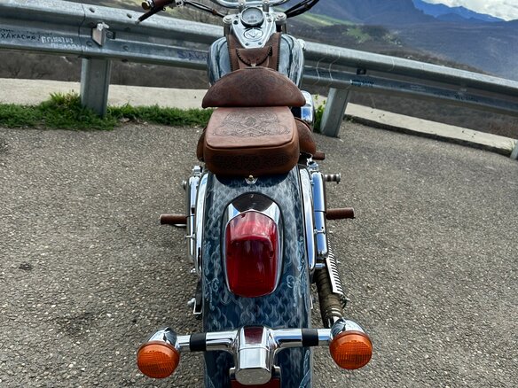 2003 Honda Shadow 750, синий, 690000 рублей - вид 23