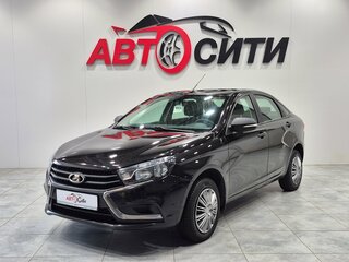 2019 Lada (ВАЗ) Vesta I, чёрный, 875000 рублей, вид 3