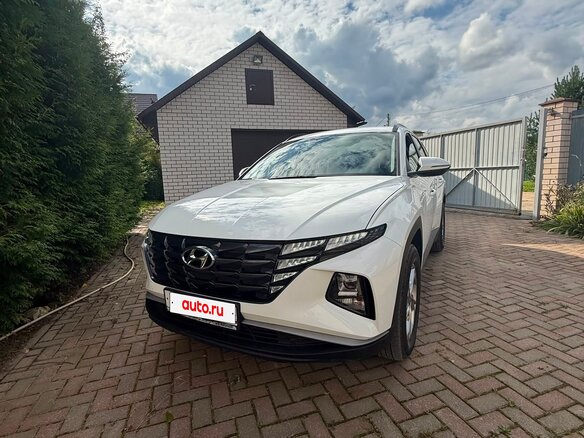 2023 Hyundai Tucson IV Рестайлинг, белый, 3600000 рублей - вид 1