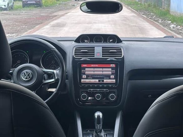 2015 Volkswagen Scirocco III Рестайлинг, красный - вид 6