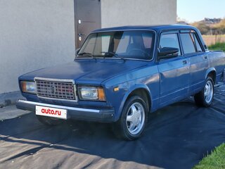 2006 Lada (ВАЗ) 2107, синий, 80000 рублей, вид 1
