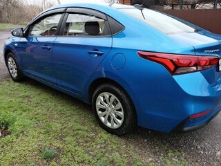 2019 Hyundai Solaris II, синий, 1155000 рублей, вид 2