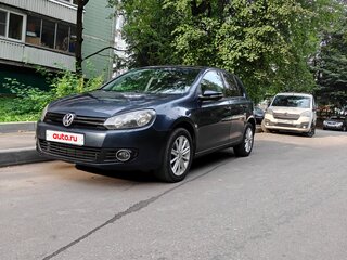 2010 Volkswagen Golf VI, синий, 690000 рублей, вид 1