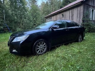 2014 Toyota Camry VII (XV50), чёрный, 1950000 рублей, вид 5