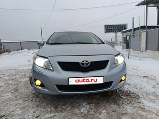 2007 Toyota Corolla X (E140, E150), голубой, 990000 рублей, вид 1
