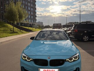 2019 BMW M4 Competition Package F82/F83 Рестайлинг, голубой, 6300000 рублей, вид 2