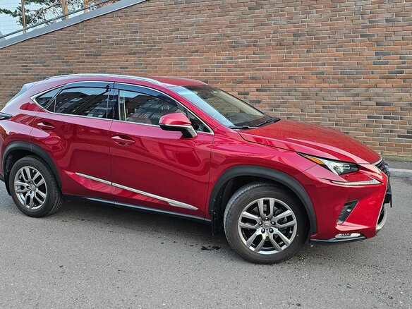 2019 Lexus NX 200 I Рестайлинг, красный, 3650000 рублей - вид 8
